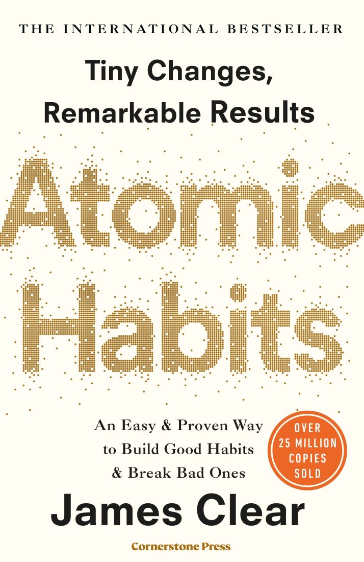 Atomic Habits by James Clear, book cover