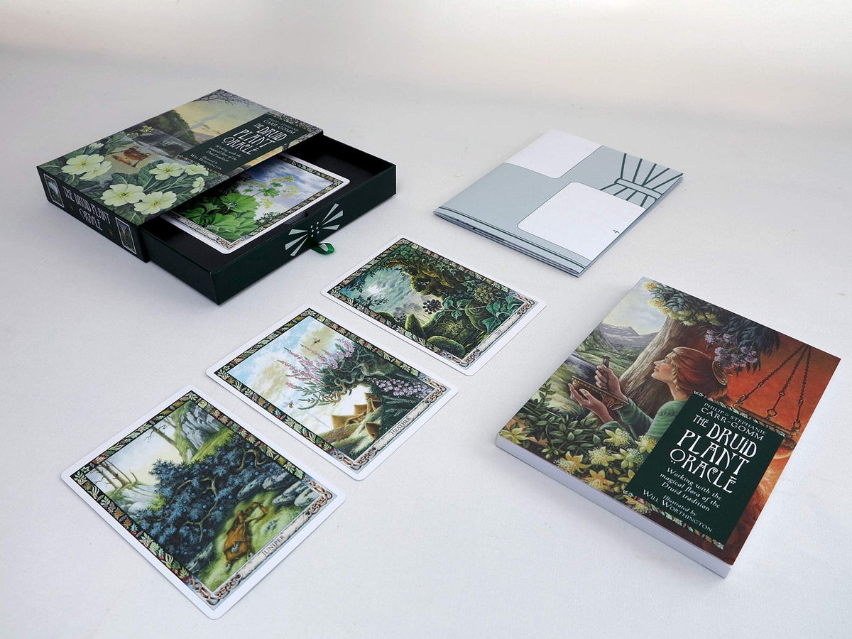 Druid Plant Oracle card revealing the deck's deeply layered symbolism — Eternal Spirit