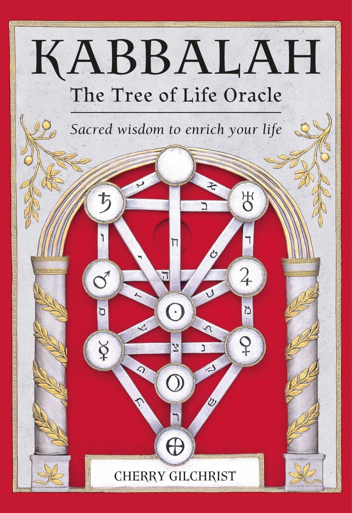 Kabbalah The Tree of Life Oracle red box with sacred geometry diagram — Eternal Spirit