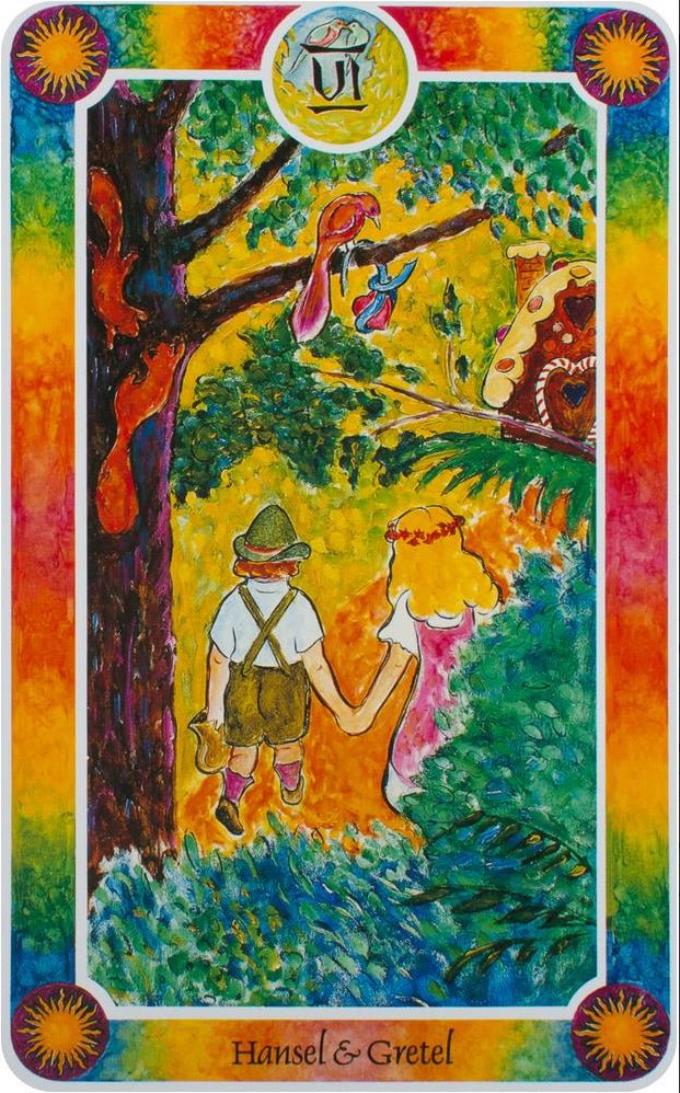 Inner Child Cards card offering a glimpse of the deck's sacred imagery — Eternal Spirit