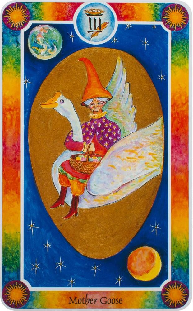 Inner Child Cards card showing the deck's detailed artistic vision — Eternal Spirit