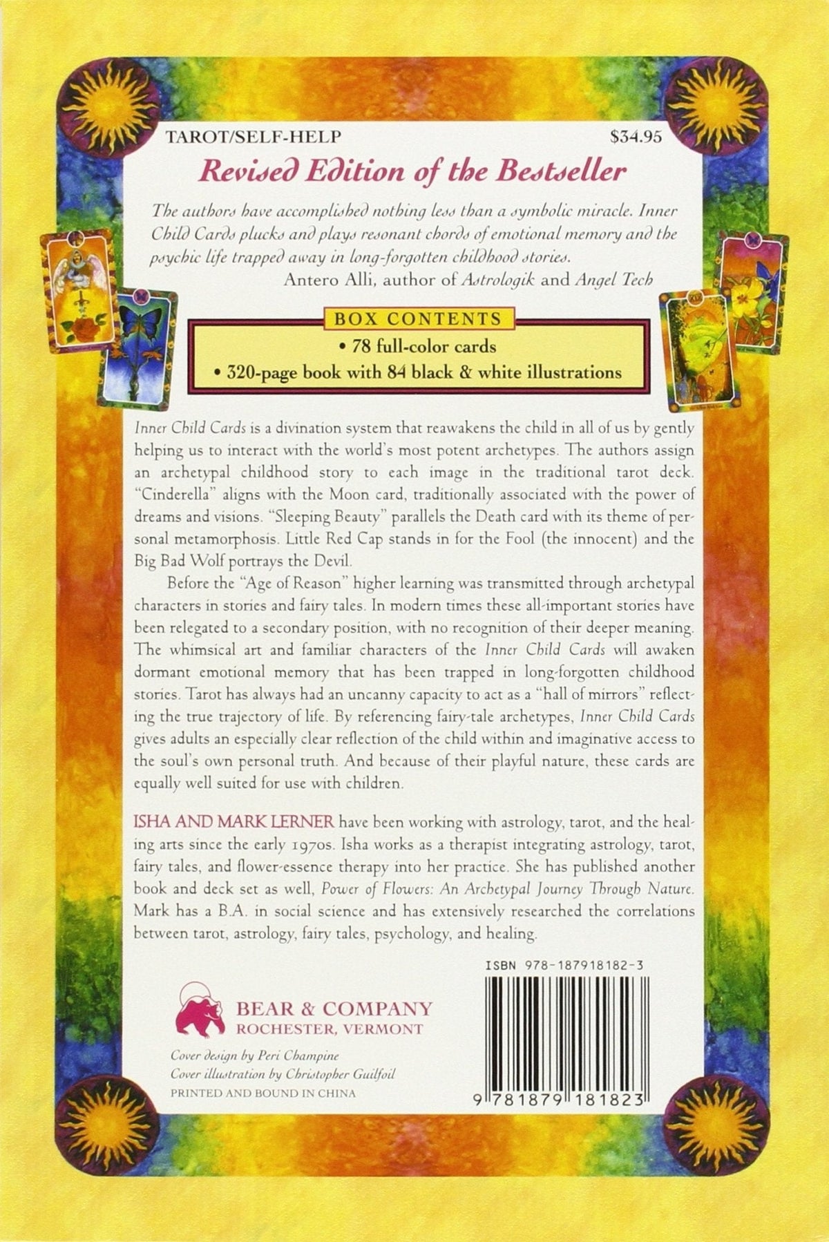 Sample card from the Inner Child Cards tarot deck — Eternal Spirit
