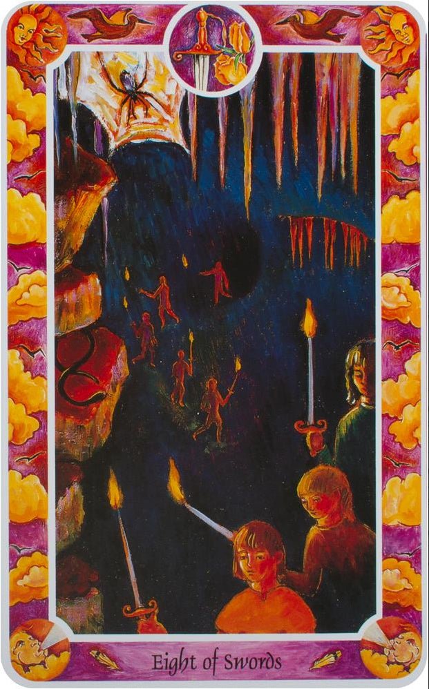 Inner Child Cards card illuminating the deck's rich colour palette — Eternal Spirit