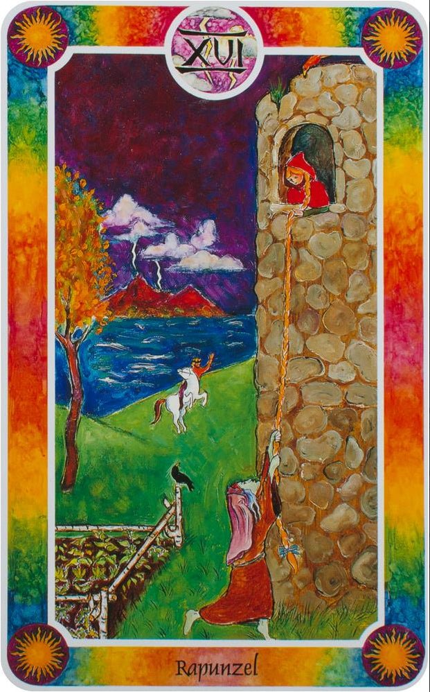 Inner Child Cards card presenting the deck's visionary illustrations — Eternal Spirit