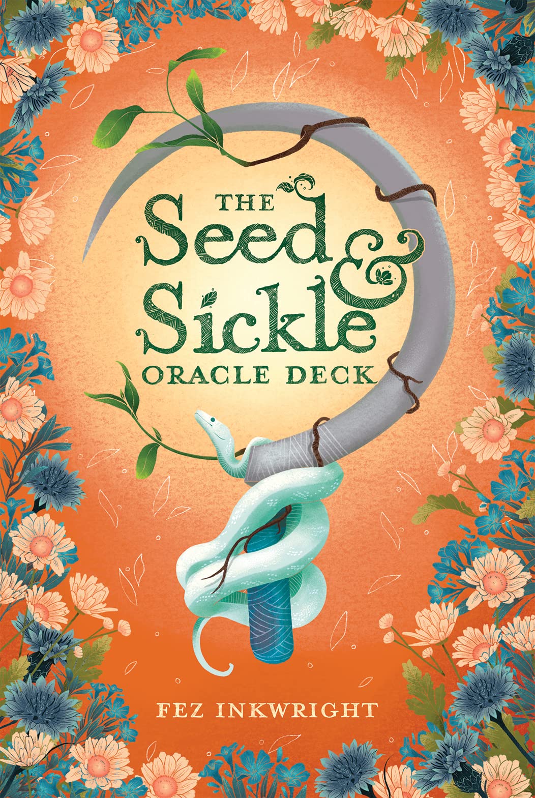 The Seed and Sickle Oracle Deck box with ornate botanical mandala — Eternal Spirit