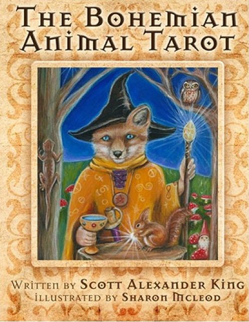 The Bohemian Animal Tarot box with owl wizard by Scott Alexander King — Eternal Spirit