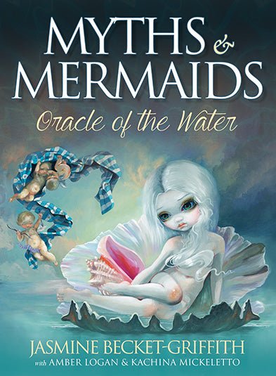 Myths and Mermaids Oracle of the Water box with underwater sea goddess — Eternal Spirit