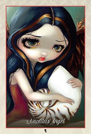 Myths and Mermaids Cards card portraying the deck's otherworldly aesthetic — Eternal Spirit