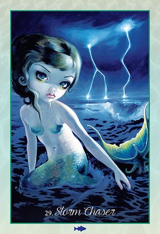 Myths and Mermaids Cards card celebrating the deck's unique visual language — Eternal Spirit