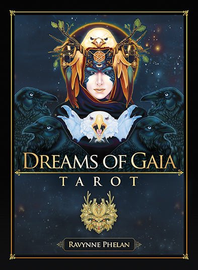 Dreams of Gaia Tarot dark box with goddess figure and owl by Ravynne Phelan — Eternal Spirit