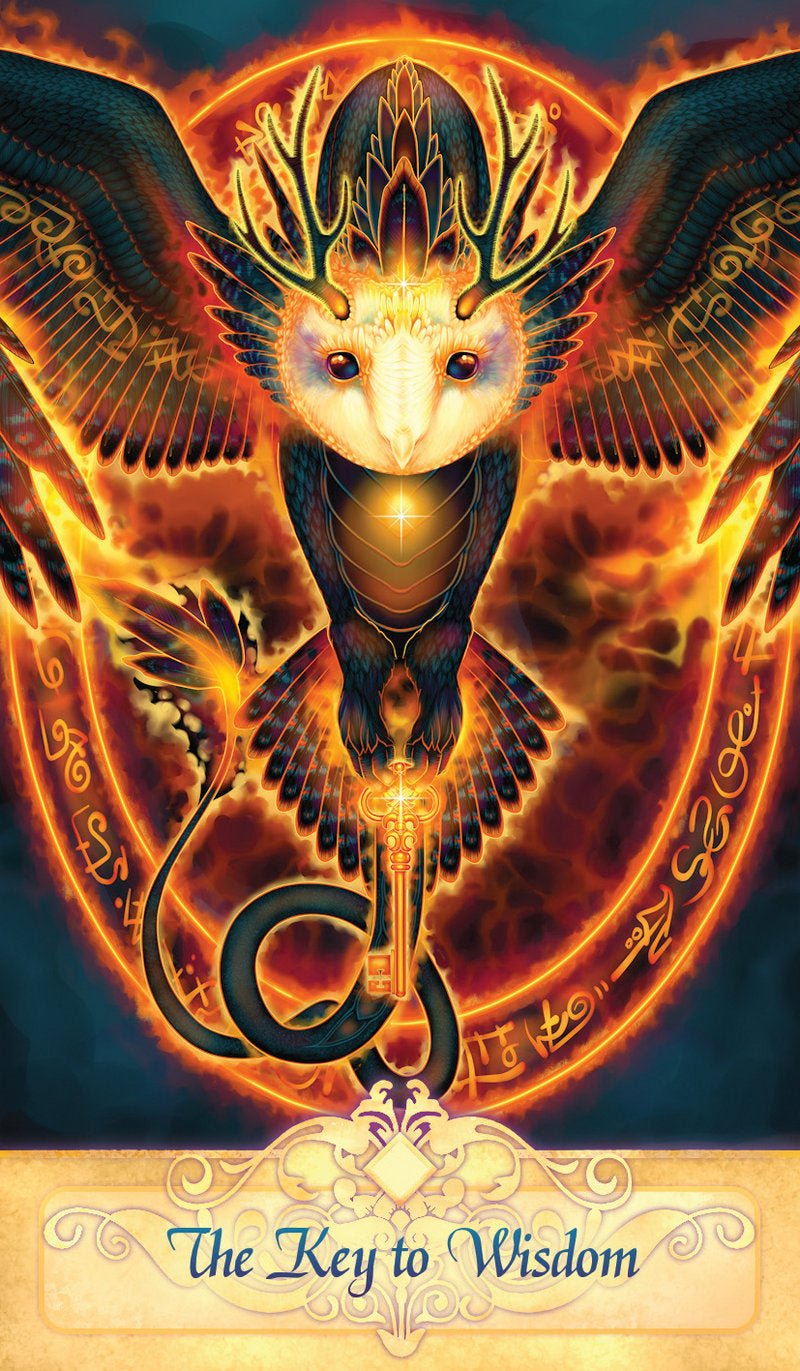 Seeker Oracle card capturing the deck's intuitive artistry — Eternal Spirit