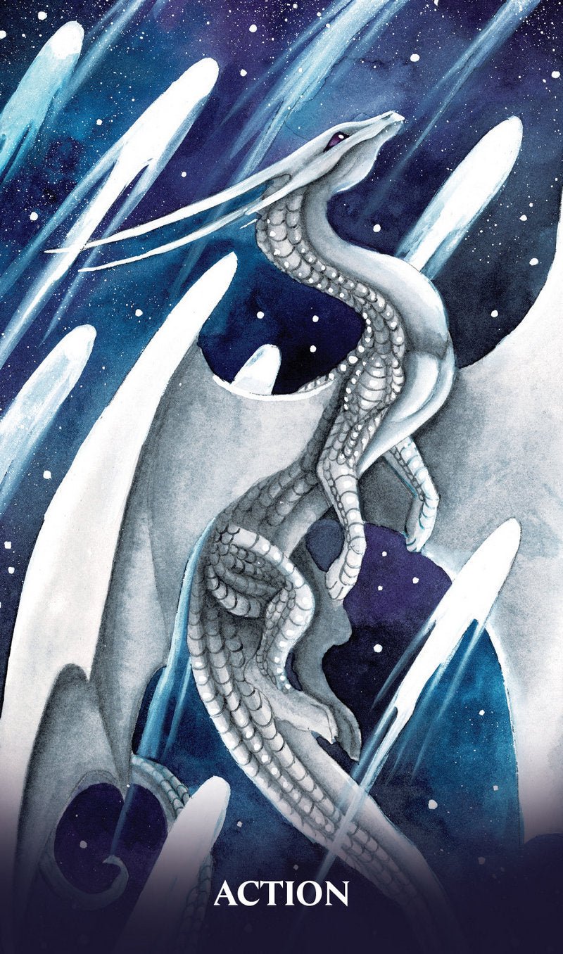 Universal Dragon Oracle card unveiling the deck's spiritual symbolism — Eternal Spirit
