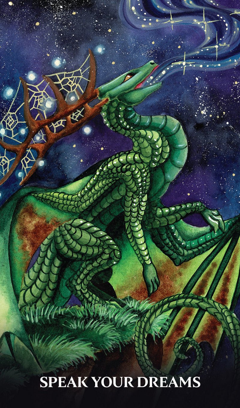 Universal Dragon Oracle card capturing the deck's intuitive artistry — Eternal Spirit