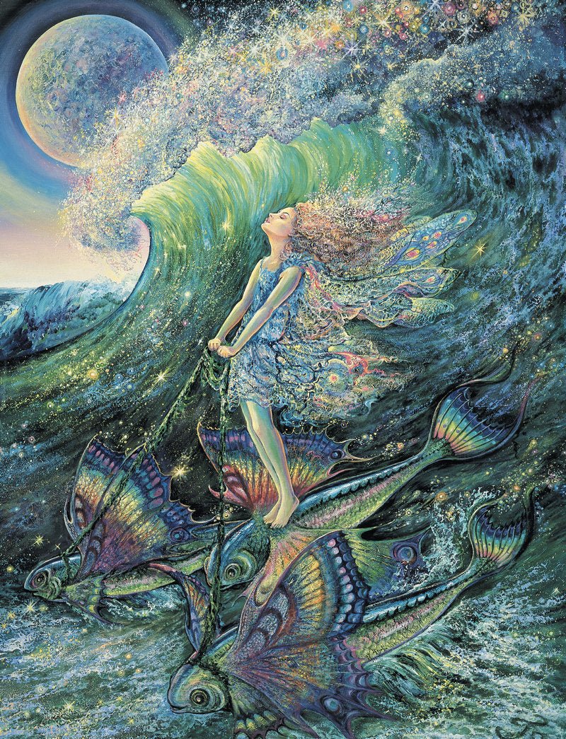 Whispers of Healing Journal displaying the journal's beautiful page design — Eternal Spirit