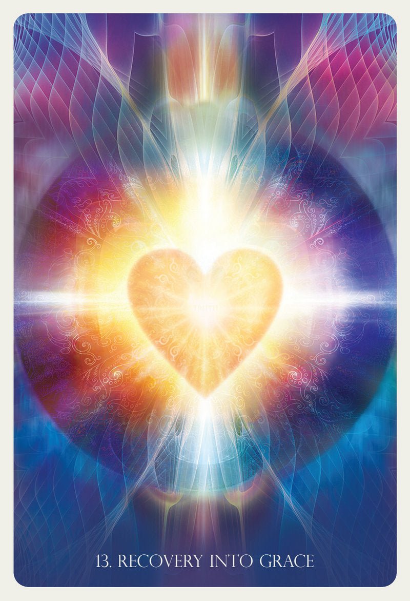 Angelic Lightwork Healing Oracle card exhibiting the deck's transformative card art — Eternal Spirit