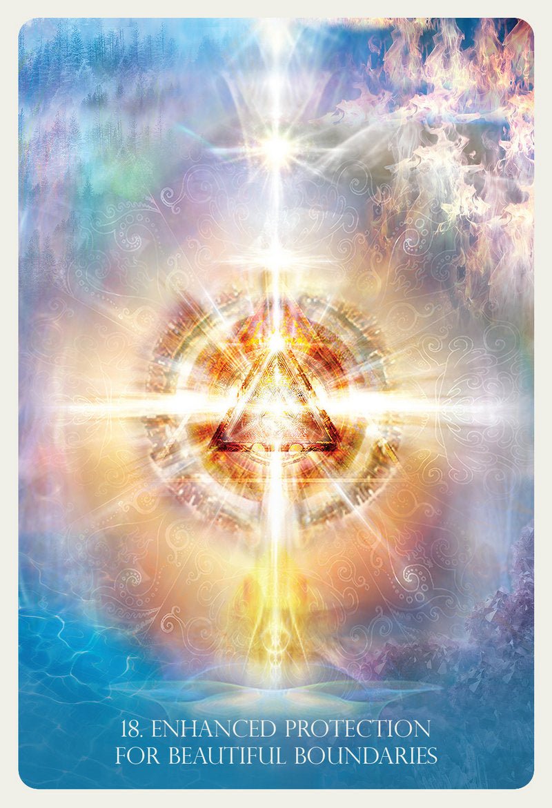 Angelic Lightwork Healing Oracle card showcasing the deck's evocative imagery — Eternal Spirit