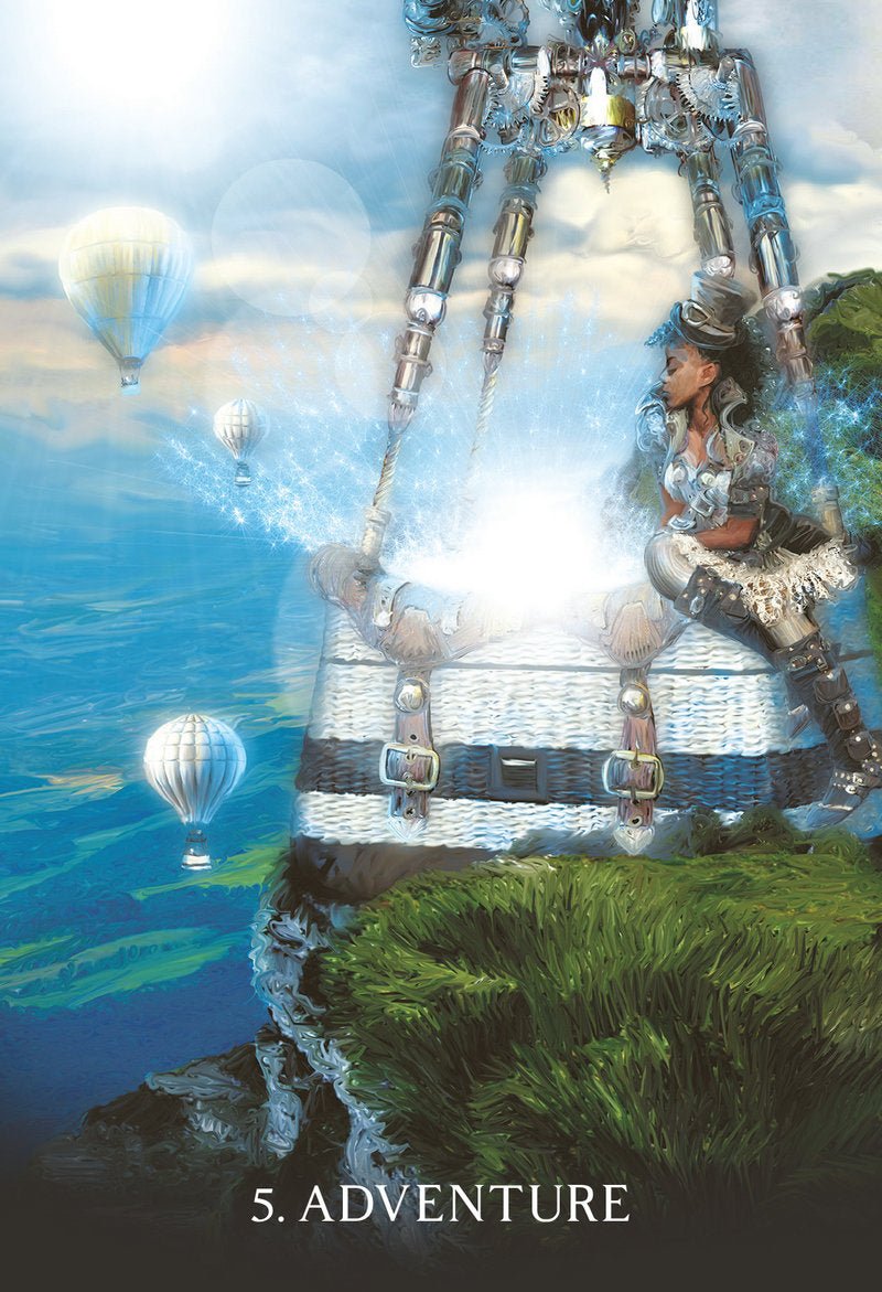 The Oracle of Portals Cards card featuring the deck's enchanting card art — Eternal Spirit