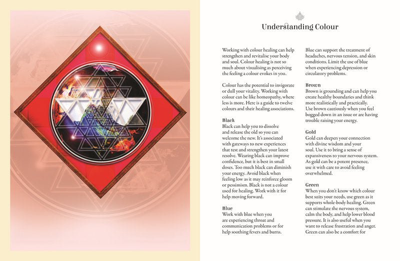 Secret Language of Your Soul Journal capturing the journal's artistic page details — Eternal Spirit