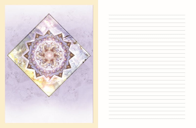 Secret Language of Your Soul Journal illustrating the journal's meditative design — Eternal Spirit