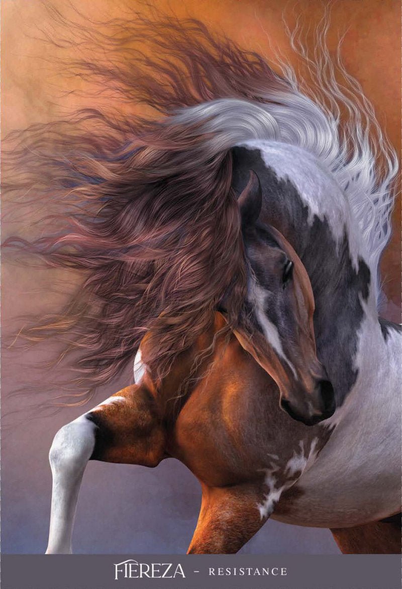 Oracle of the Sacred Horse Cards card capturing the deck's intuitive artistry — Eternal Spirit