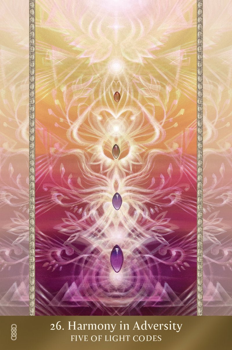 Unveiling the Golden Age card displaying the deck's hand-painted illustrations — Eternal Spirit