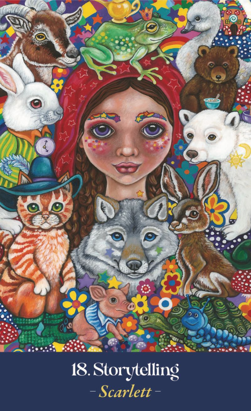 Earth Mothers Oracle card displaying the deck's hand-painted illustrations — Eternal Spirit