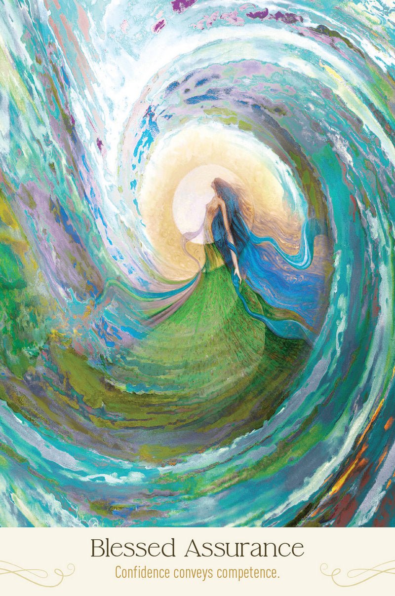 Soul's Journey Oracle card exhibiting the deck's transformative card art — Eternal Spirit