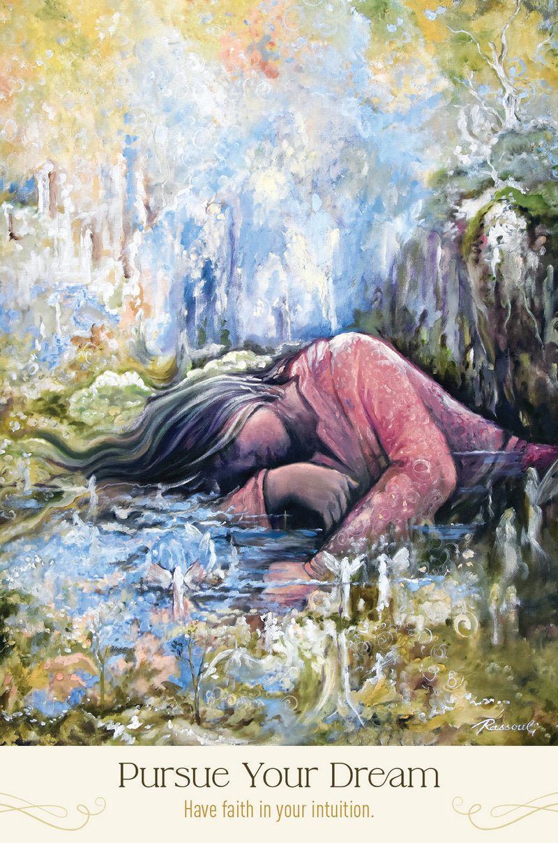 Soul's Journey Oracle card celebrating the deck's unique visual language — Eternal Spirit