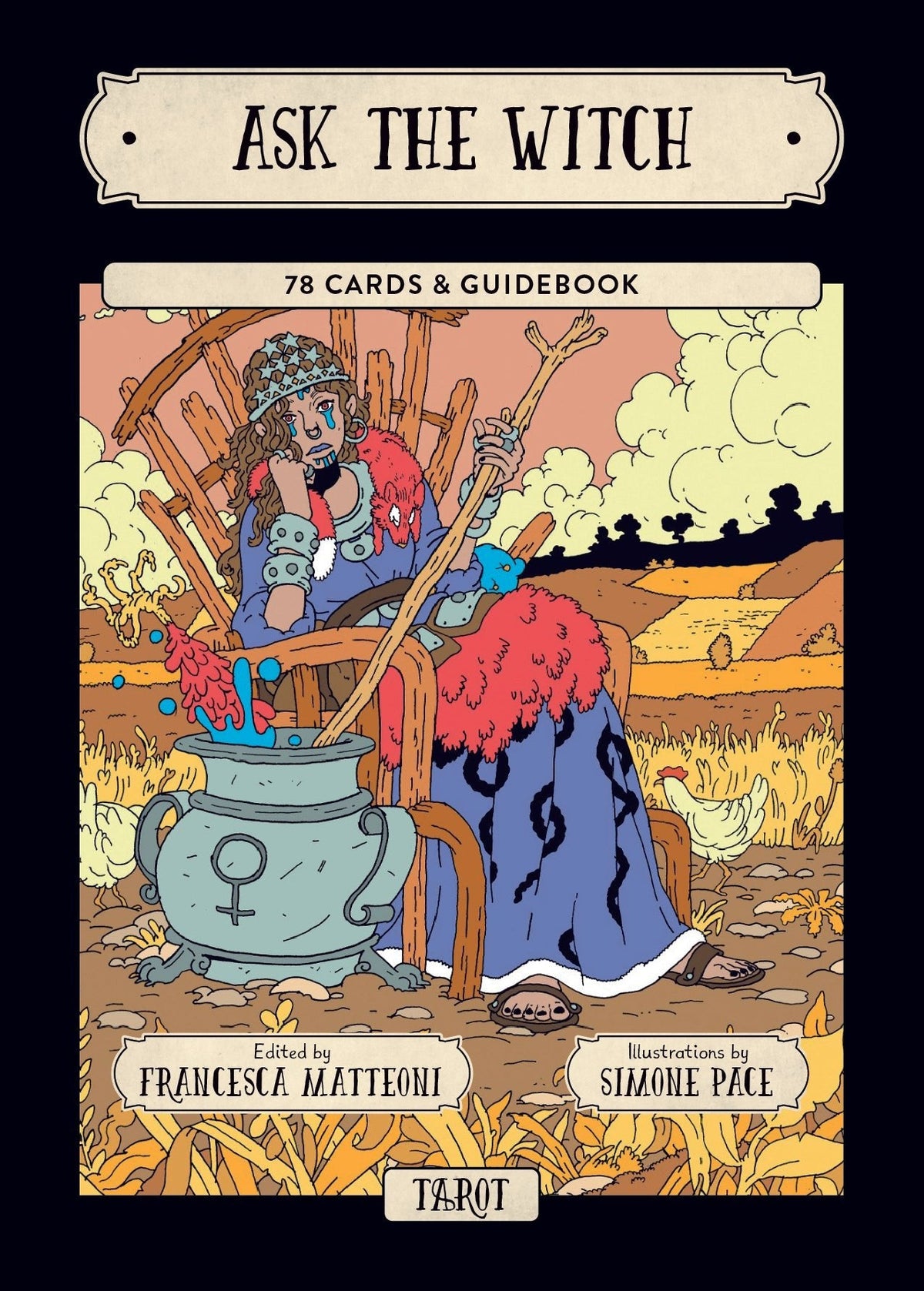 Box cover of Ask the Witch Tarot tarot card deck — Eternal Spirit