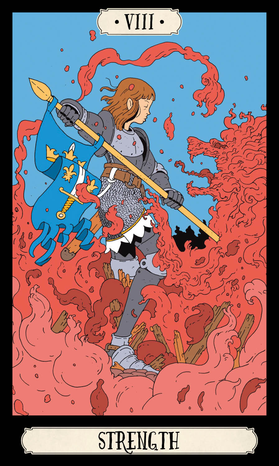 Sample card from the Ask the Witch Tarot tarot deck — Eternal Spirit