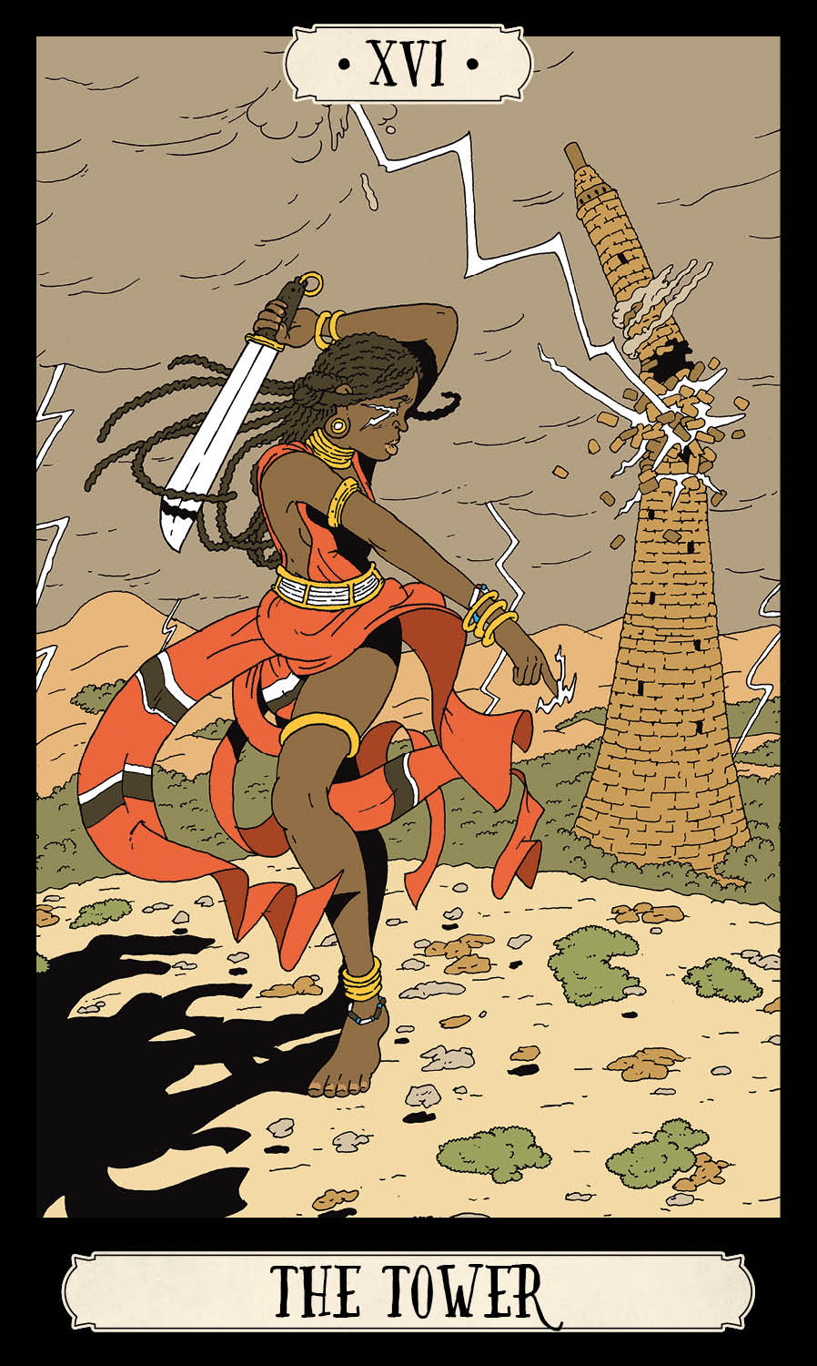 Ask the Witch Tarot card capturing the deck's intuitive artistry — Eternal Spirit