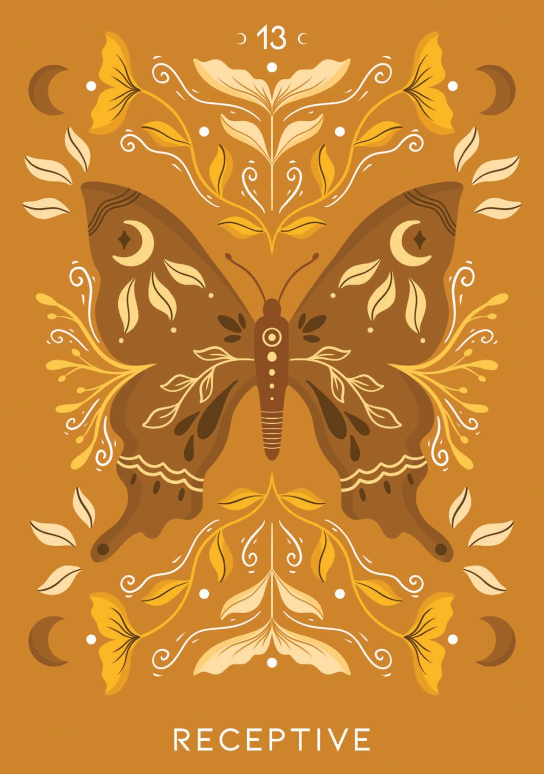 Sacred Feminine Oracle card demonstrating the deck's inspired artistry — Eternal Spirit