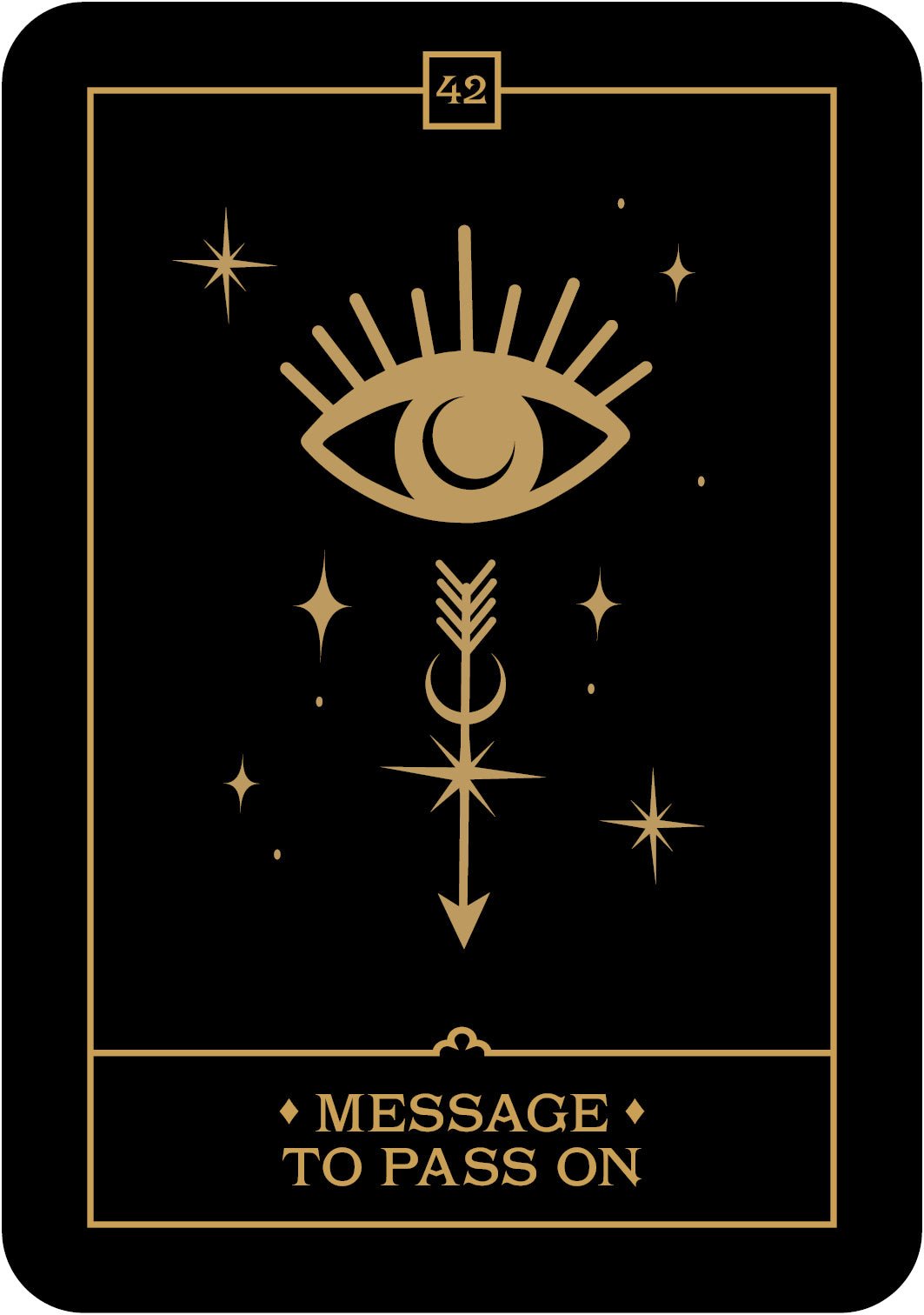 Voice of the Souls Oracle card displaying the deck's hand-painted illustrations — Eternal Spirit