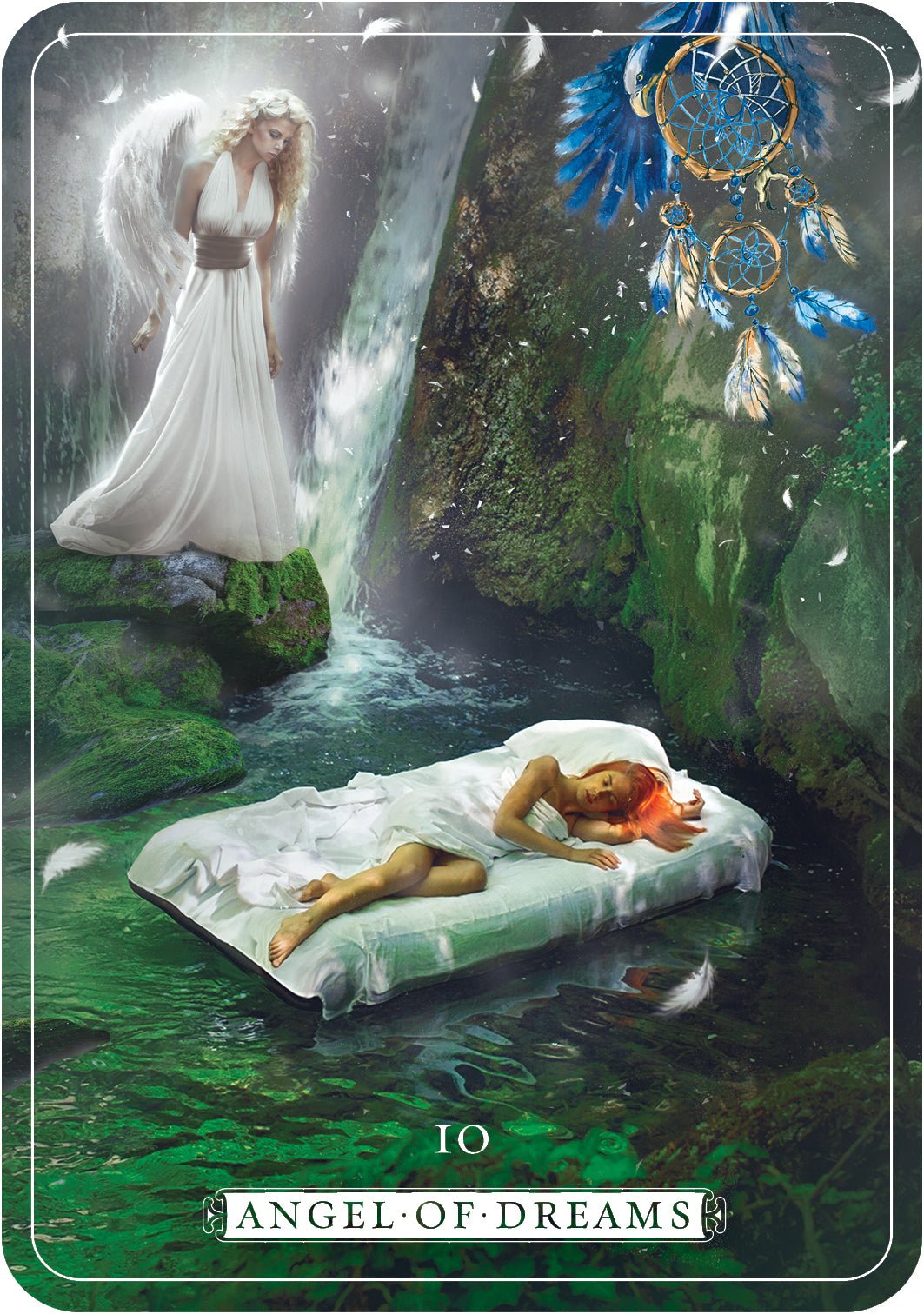 Guardian Angel Oracle card sharing the deck's luminous illustration style — Eternal Spirit