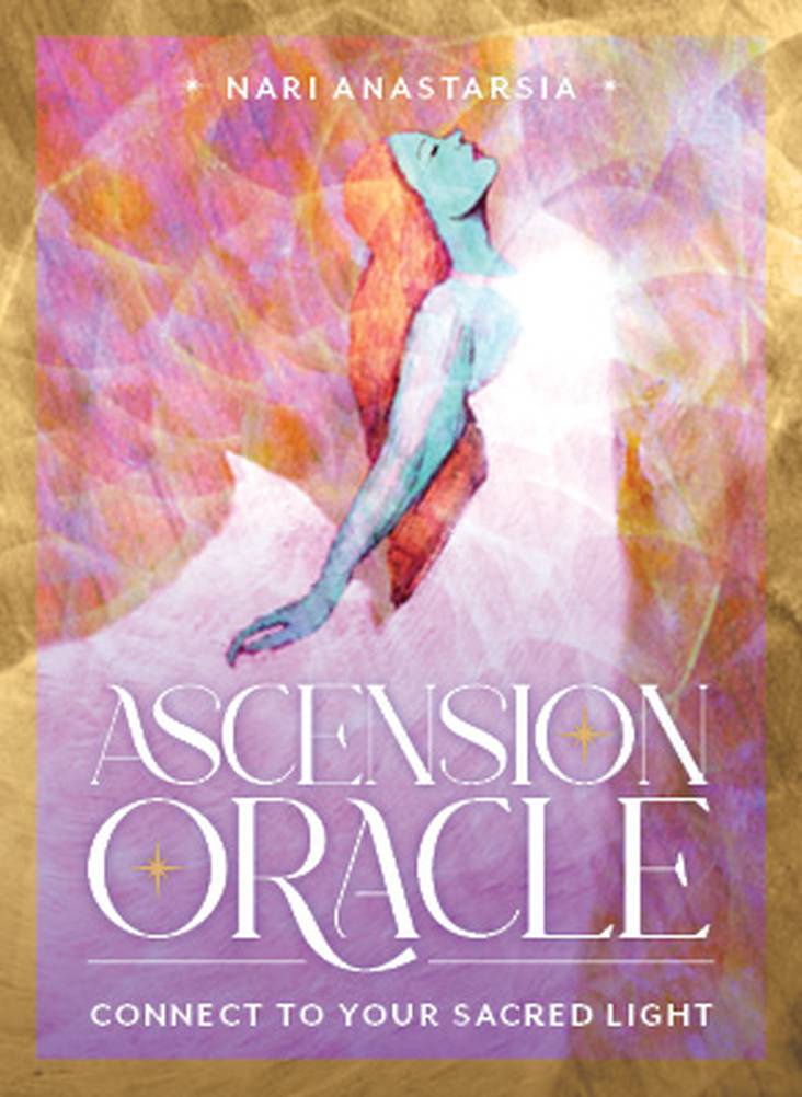 Ascension Oracle vibrant box with cosmic bird and rainbow energy — Eternal Spirit