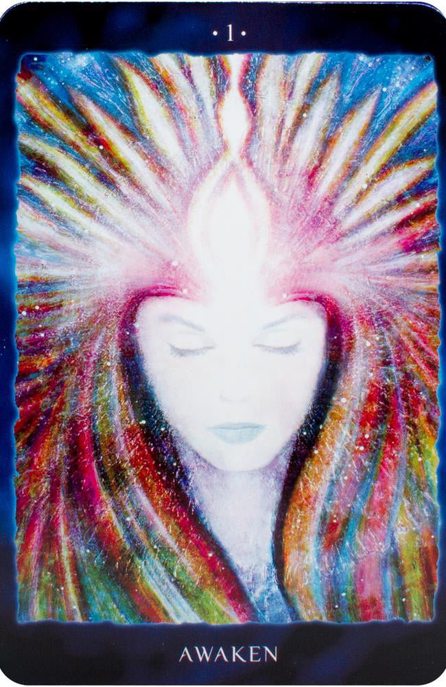Cosmic Reading Cards card exploring the deck's contemplative imagery — Eternal Spirit