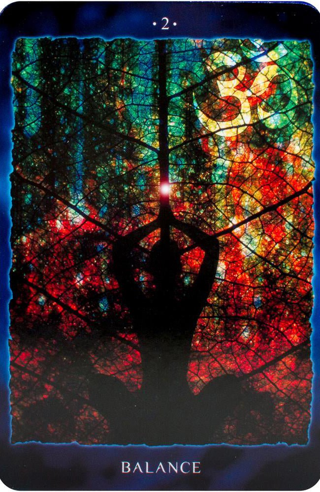 Cosmic Reading Cards card sharing the deck's luminous illustration style — Eternal Spirit