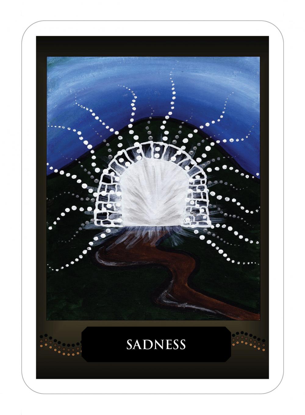Aboriginal Spirit Oracle card unveiling the deck's spiritual symbolism — Eternal Spirit