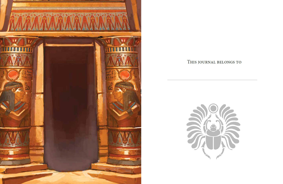 Sample page from Goddess Isis Journal journal — Eternal Spirit