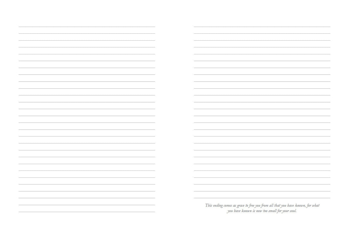 Rumi Journal illustrating the journal's meditative design — Eternal Spirit