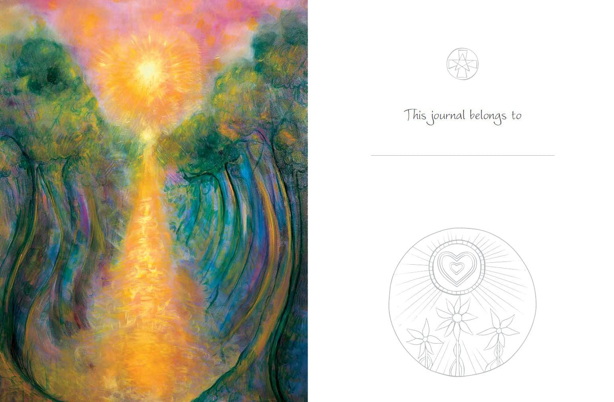 Sample page from Loving Kindness Journal journal — Eternal Spirit