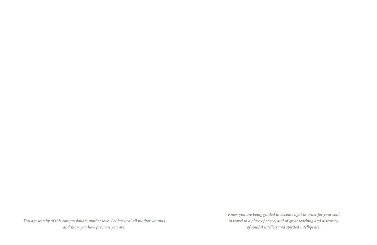 Hidden Worlds Journal highlighting the journal's creative page layouts — Eternal Spirit