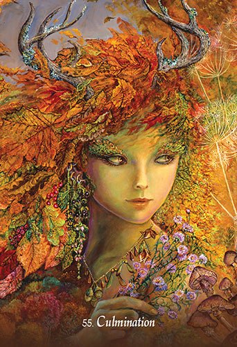Gratitude Oracle card revealing the deck's deeply layered symbolism — Eternal Spirit