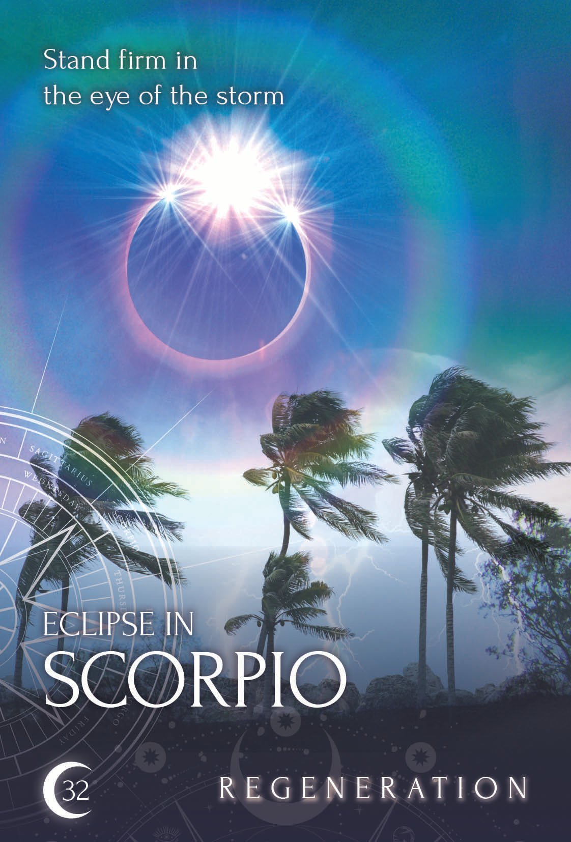 Zodiac Moon Reading Cards card celebrating the deck's unique visual language — Eternal Spirit
