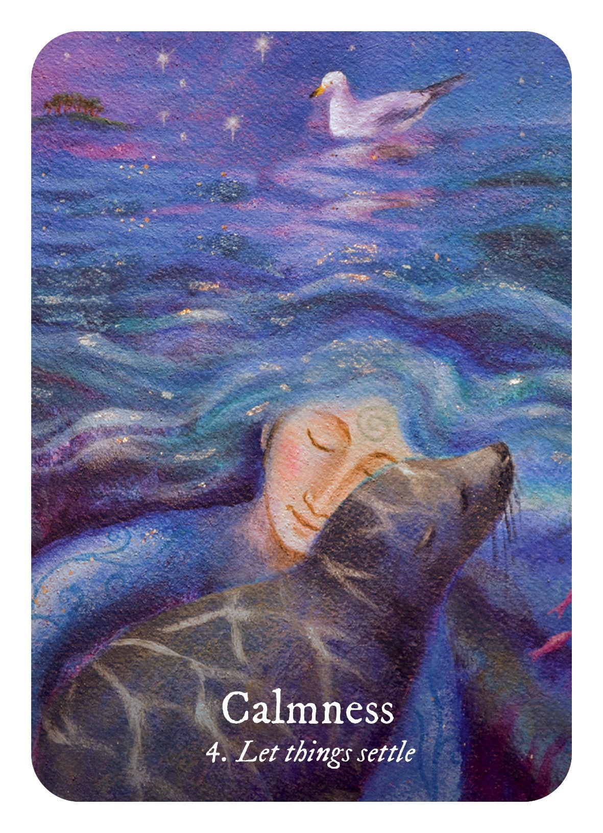 Goddess Love Oracle card displaying the deck's hand-painted illustrations — Eternal Spirit