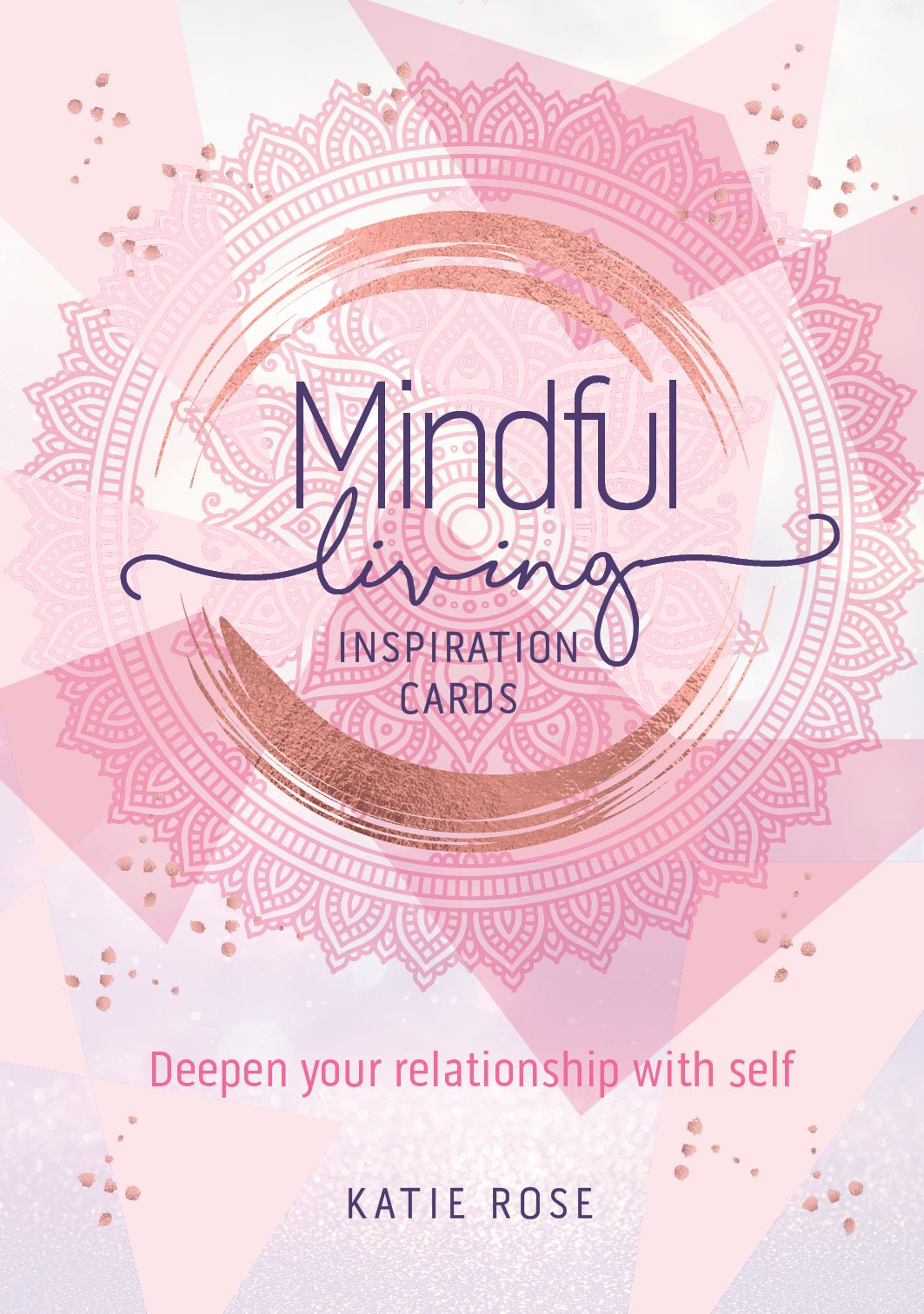 Cover of Mindful Living Inspiration Cards affirmation deck — Eternal Spirit