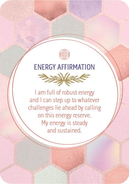 Mindful Living Inspiration Cards card showcasing the deck's evocative imagery — Eternal Spirit