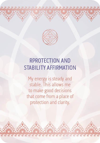 Mindful Living Inspiration Cards card highlighting the deck's symbolic art — Eternal Spirit
