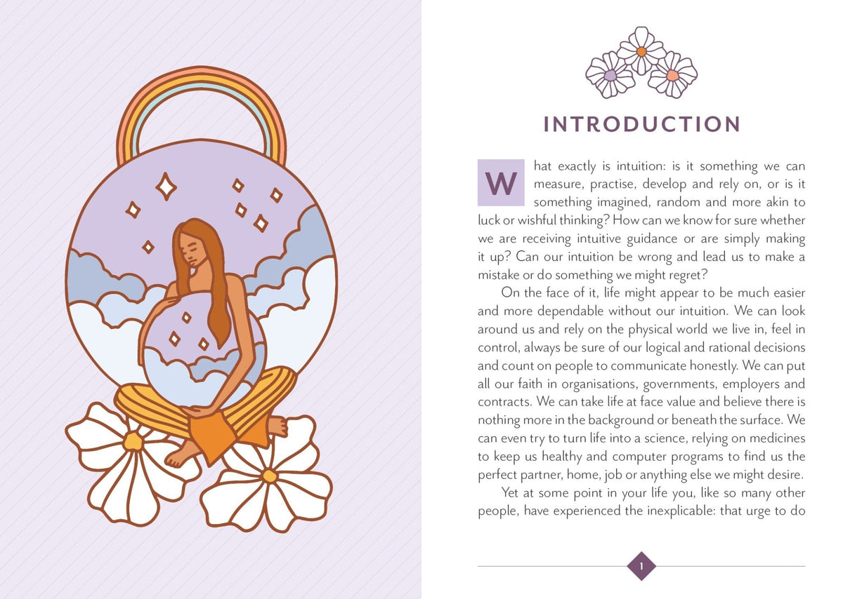 Divine Intuition Oracle card capturing the deck's intuitive artistry — Eternal Spirit