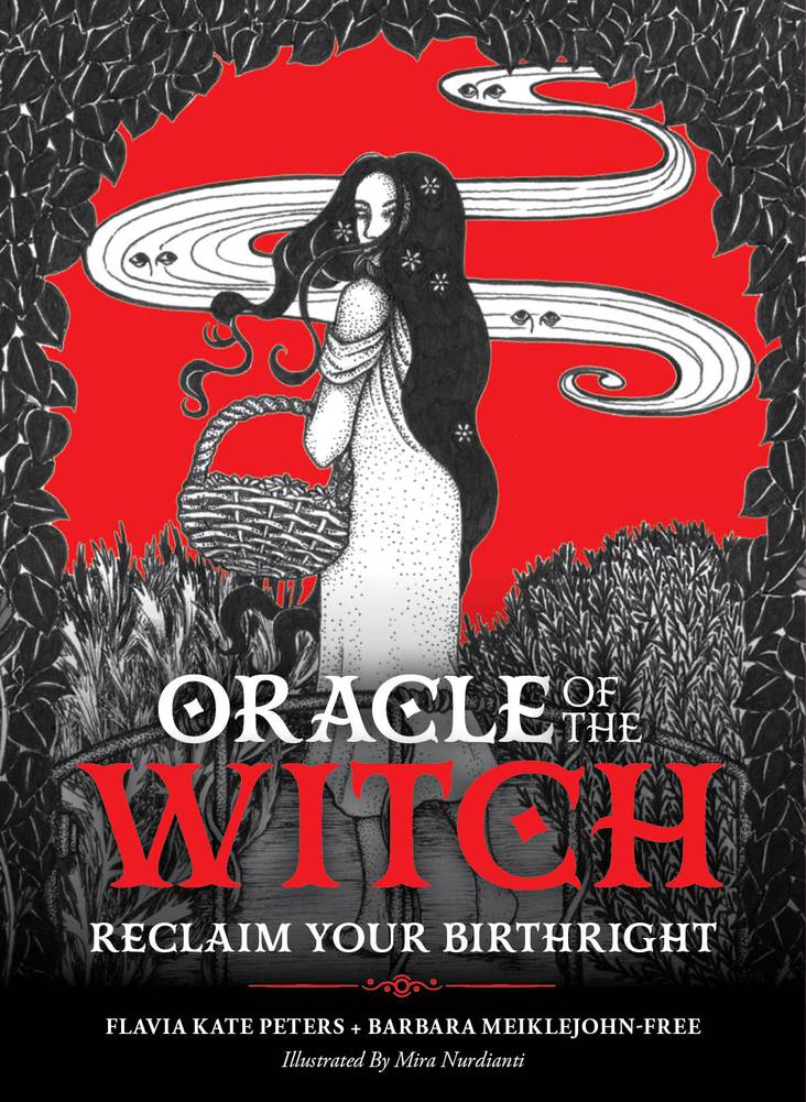 Oracle of the Witch box with red-haired witch, Reclaim Your Birthright — Eternal Spirit